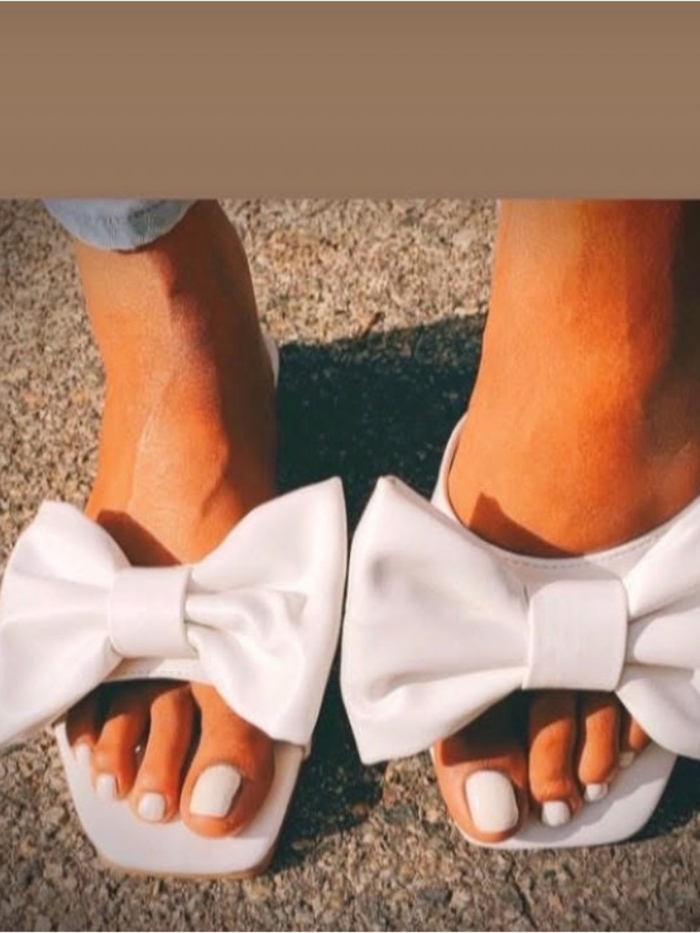 Bow Sandals